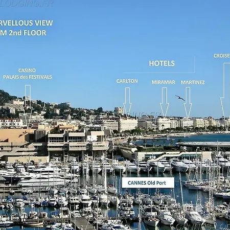 Bela Vista Scls - Suquet, Clim, Wifi Apartamento Cannes